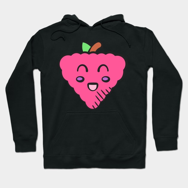 Raspberry Hoodie by Teravitha